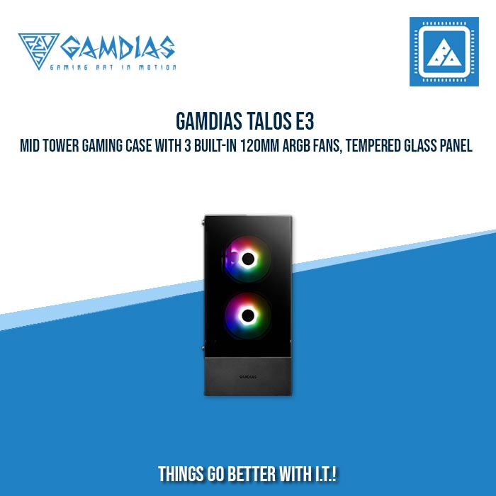 GAMDIAS TALOS E3 GAMING CASE GAMDIAS TALOS E3 GAMING CASE